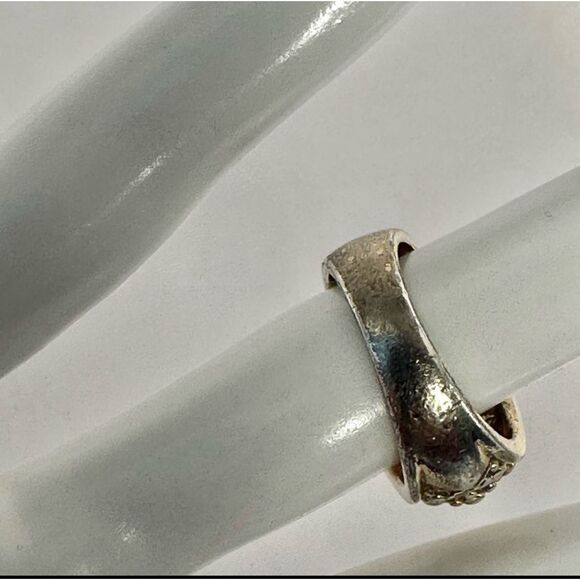 Carnelian gold tone ring - Picture 6 of 9